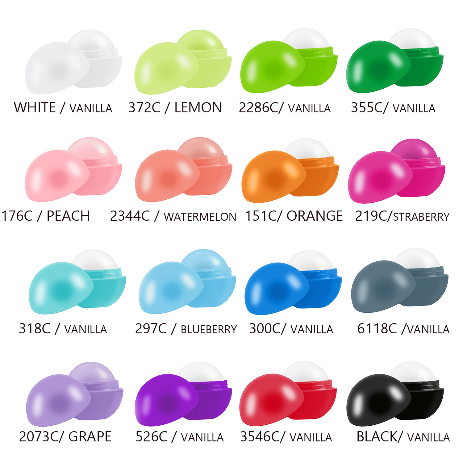 Scented Lip Balm Ball