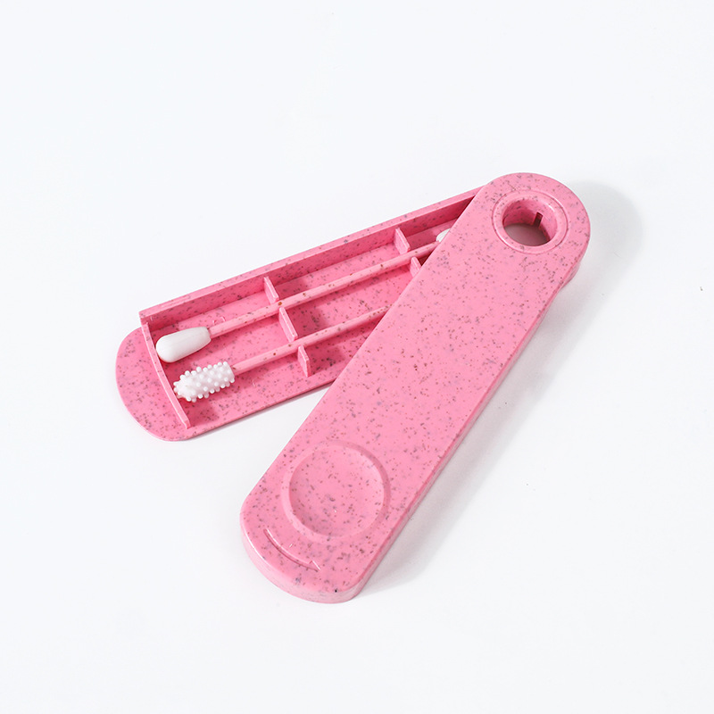 Double-ended Silicone Swab w/ Storage Box