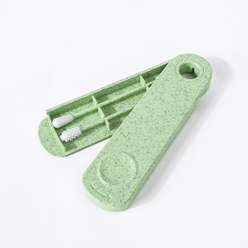 Double-ended Silicone Swab w/ Storage Box