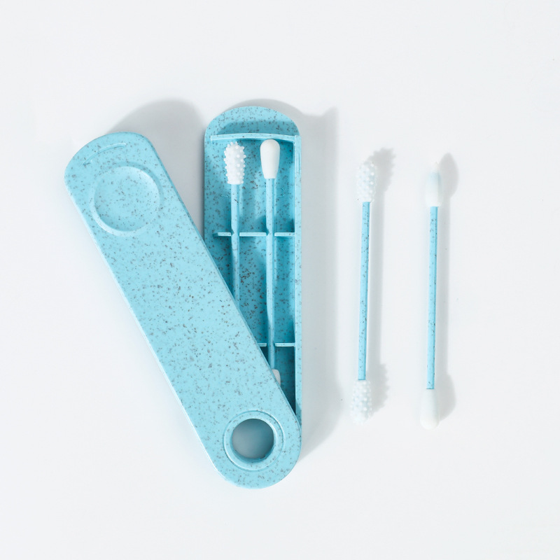 Double-ended Silicone Swab w/ Storage Box