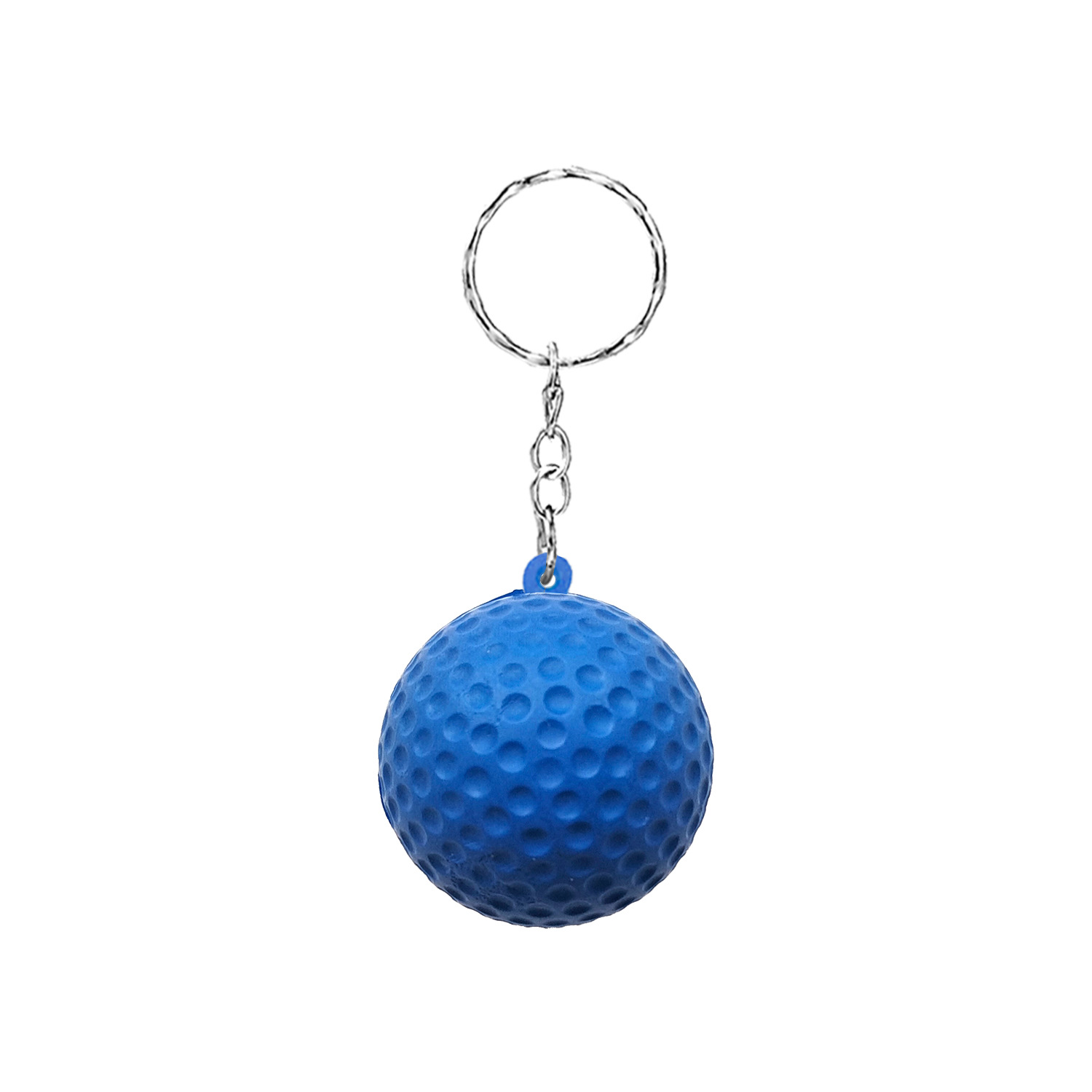 PU Golf Stress Ball Keychain