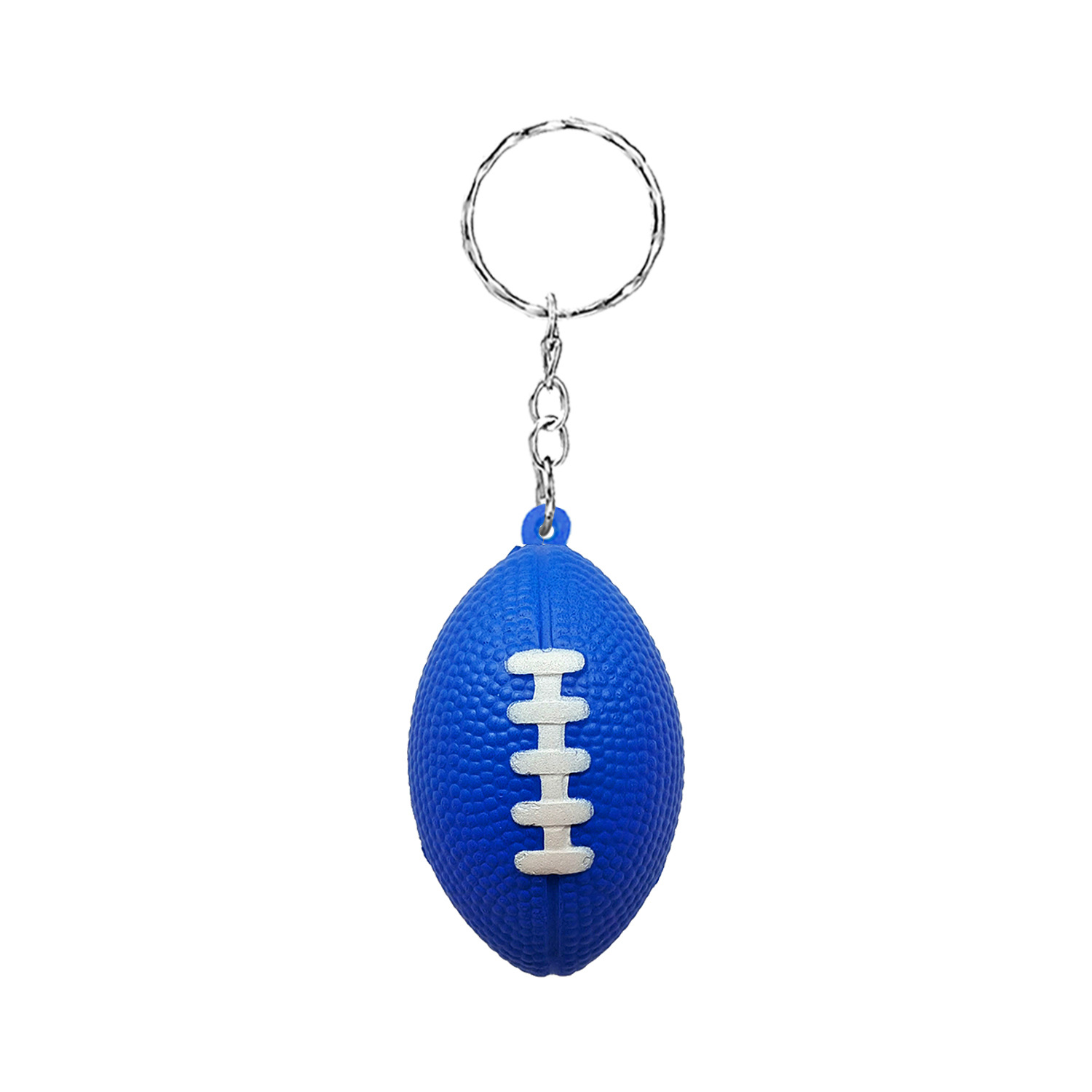 PU Football Stress Ball Keychain