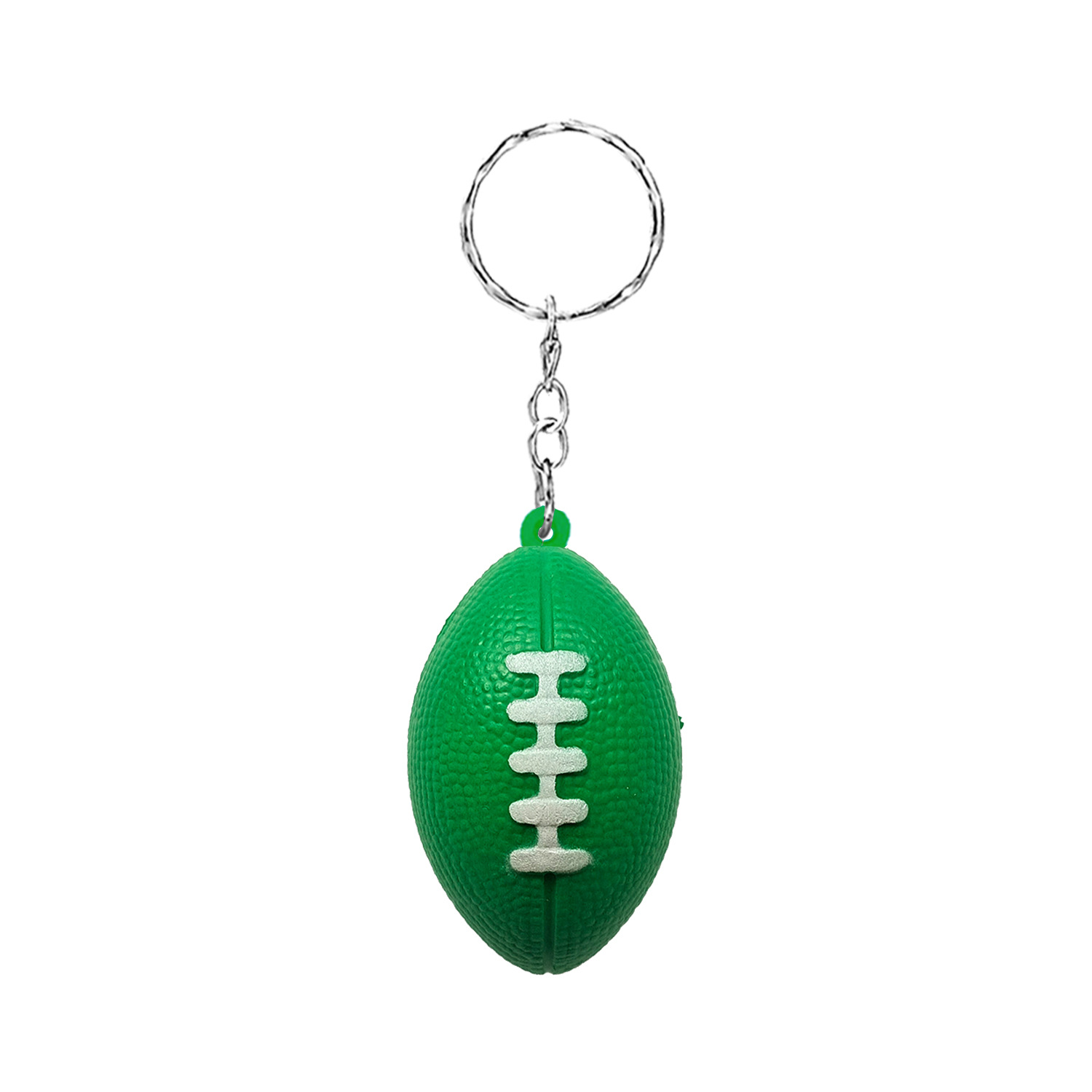 PU Football Stress Ball Keychain