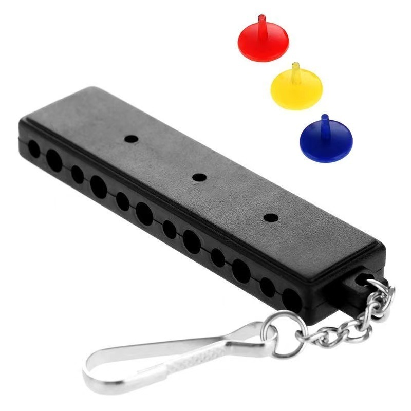 Plastic Golf Tee Holder