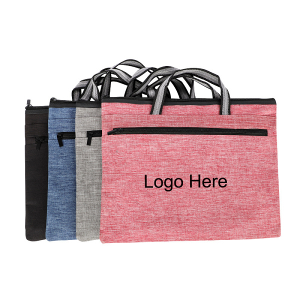 Dual Zippered Oxford Portfolio