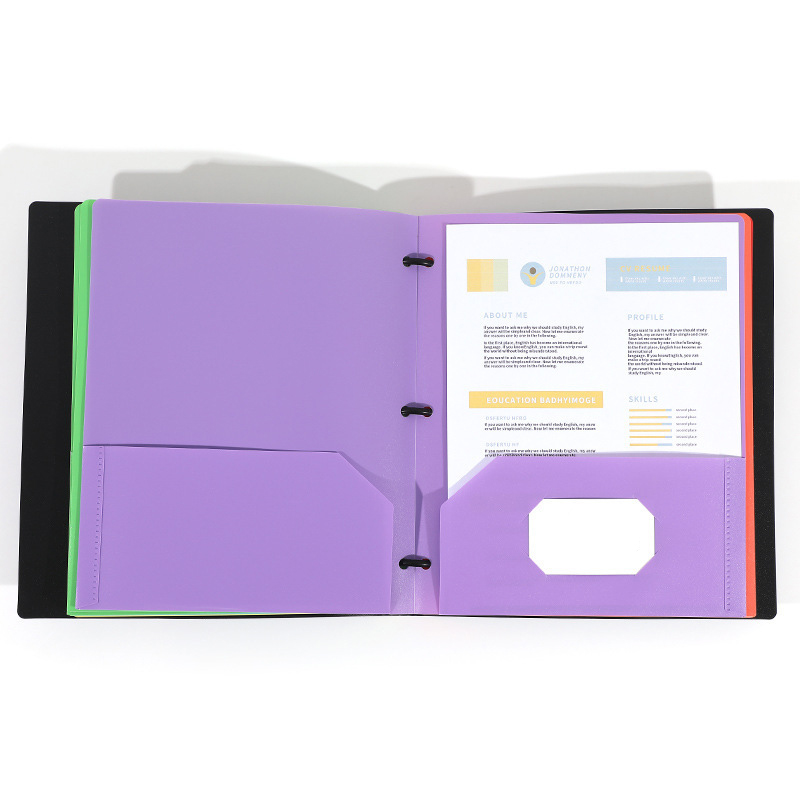 Twin Pocket File Folder
