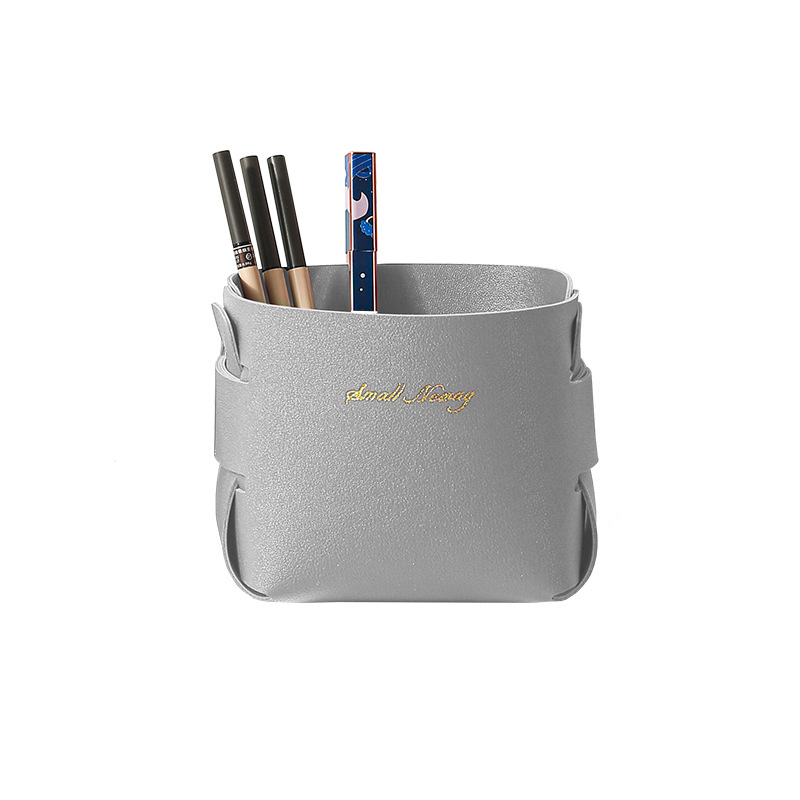 Foldable PU Desk Pen Organizer
