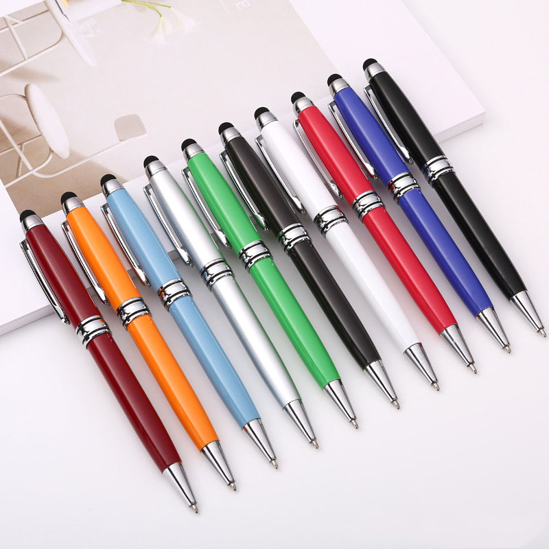 Metal Ballpoint Pen with Stylus