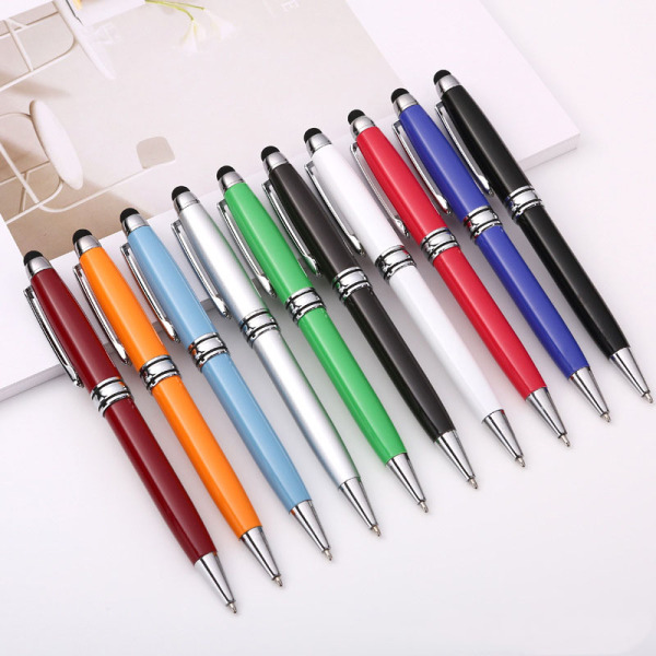 Metal Ballpoint Pen with Stylus