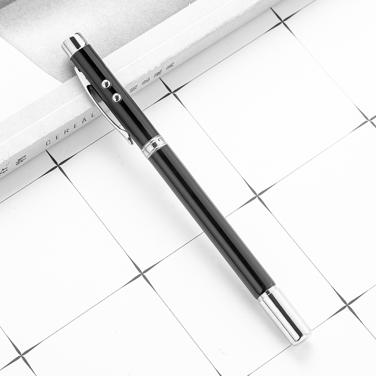 Retractable Multi-function Pointer Pen