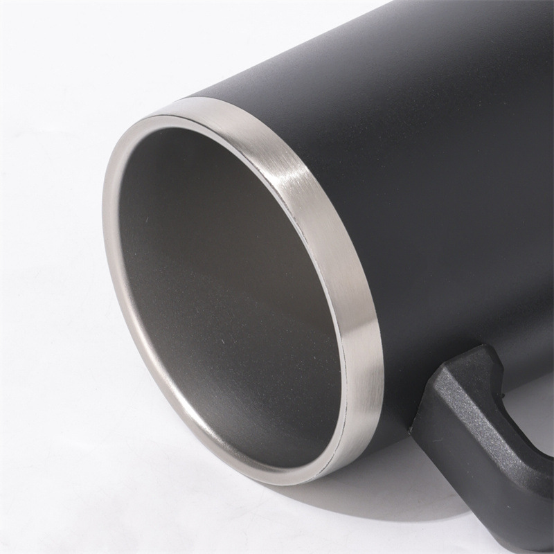 24Oz Stainless Steel Coffee Mug With Handle