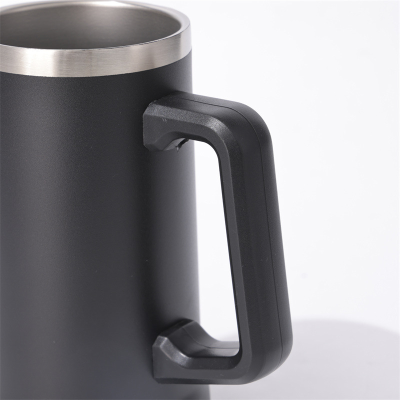 24Oz Stainless Steel Coffee Mug With Handle