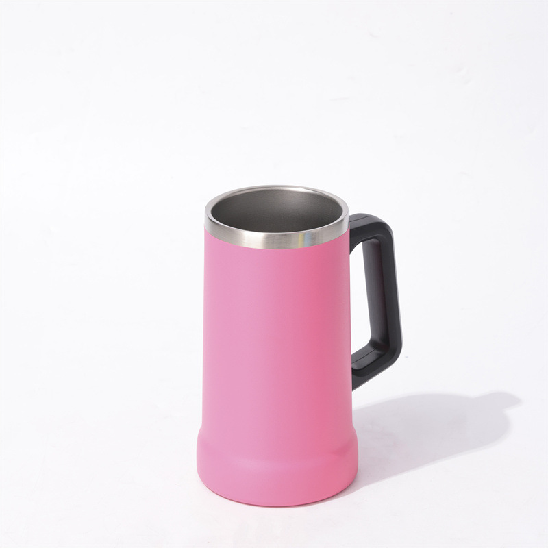 24Oz Stainless Steel Coffee Mug With Handle