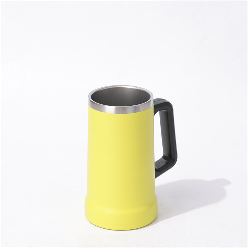 24Oz Stainless Steel Coffee Mug With Handle