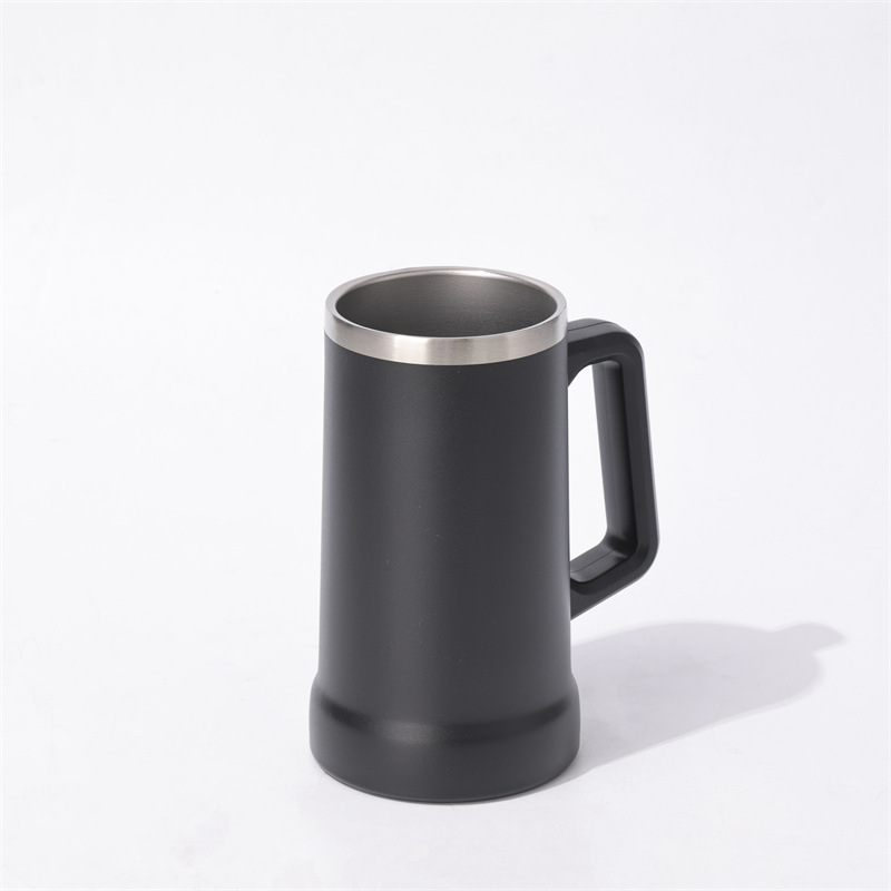 24Oz Stainless Steel Coffee Mug With Handle