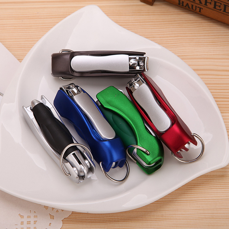Folding Nail Clipper Pen with Keychain