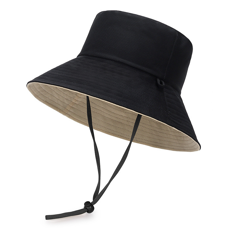 Bucket Hat with Adjustable Drawstring