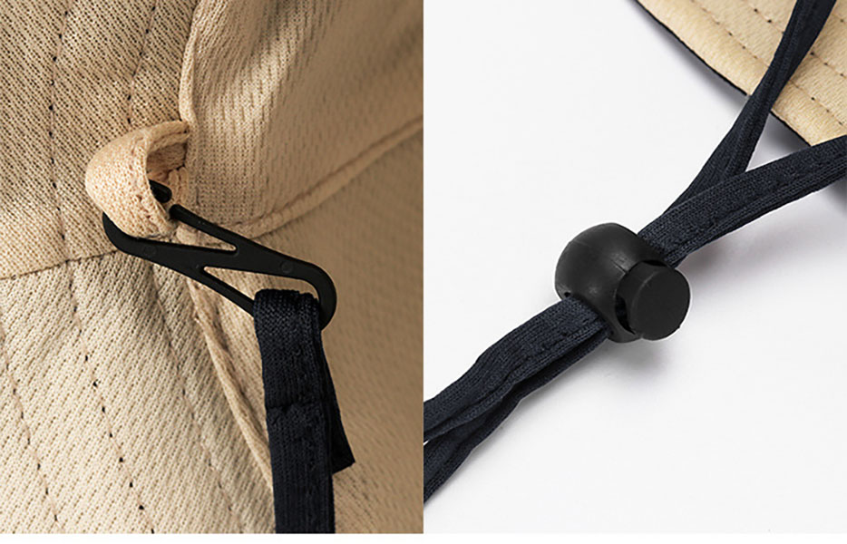 Bucket Hat with Adjustable Drawstring