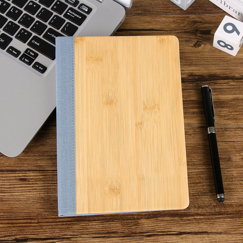 A5 Wood Grain PU Notebook