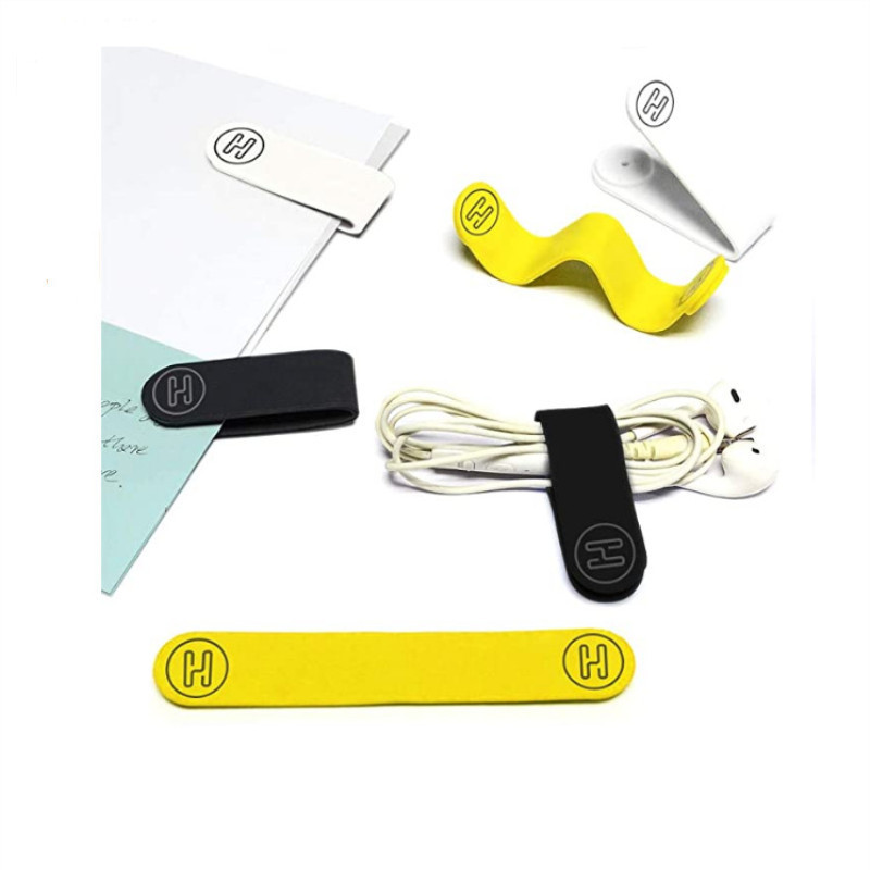 Silicone Magnet Cord Organizer Phone Stand