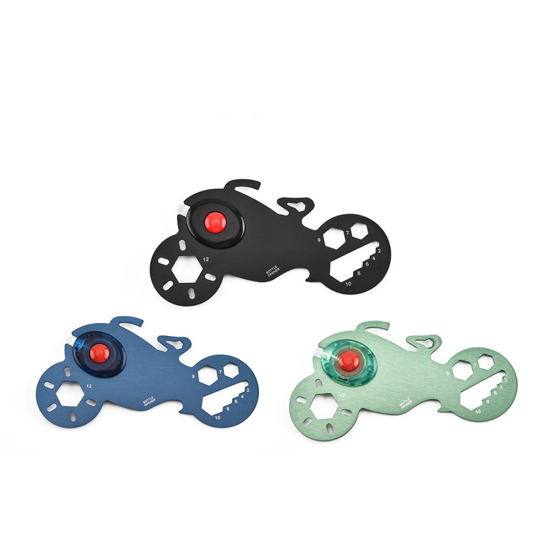 3 in 1 Motorbike Shaped Tool Card