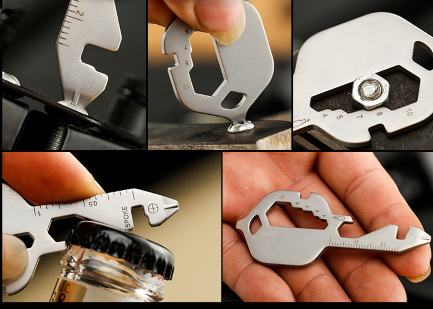 13 in 1 Bike Tool Card