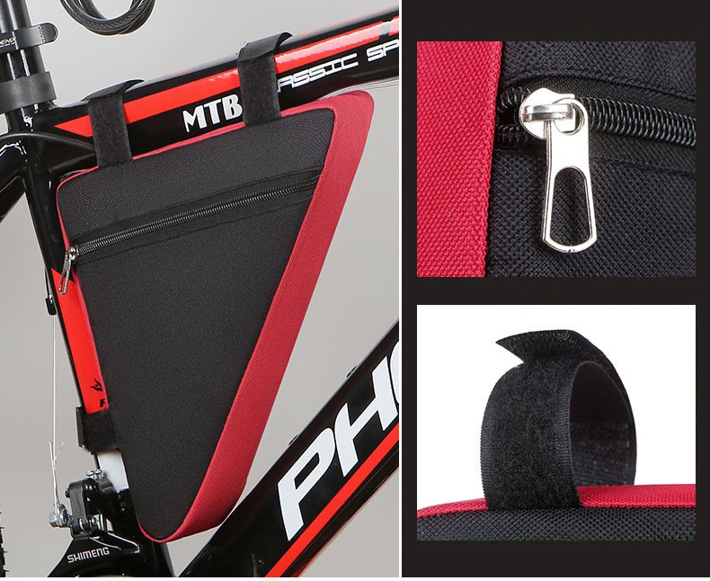 Triangular Bike Front Frame Bag