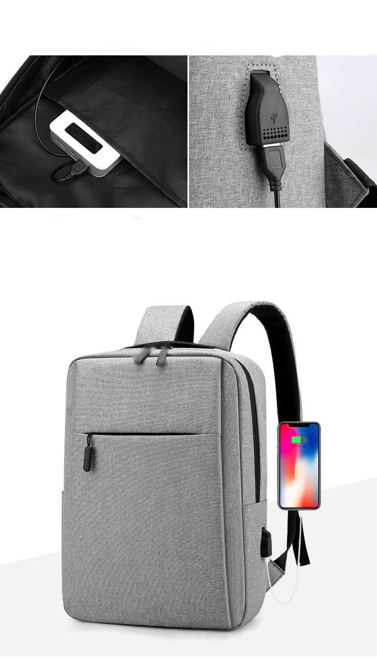 Unisex USB Laptop Backpack
