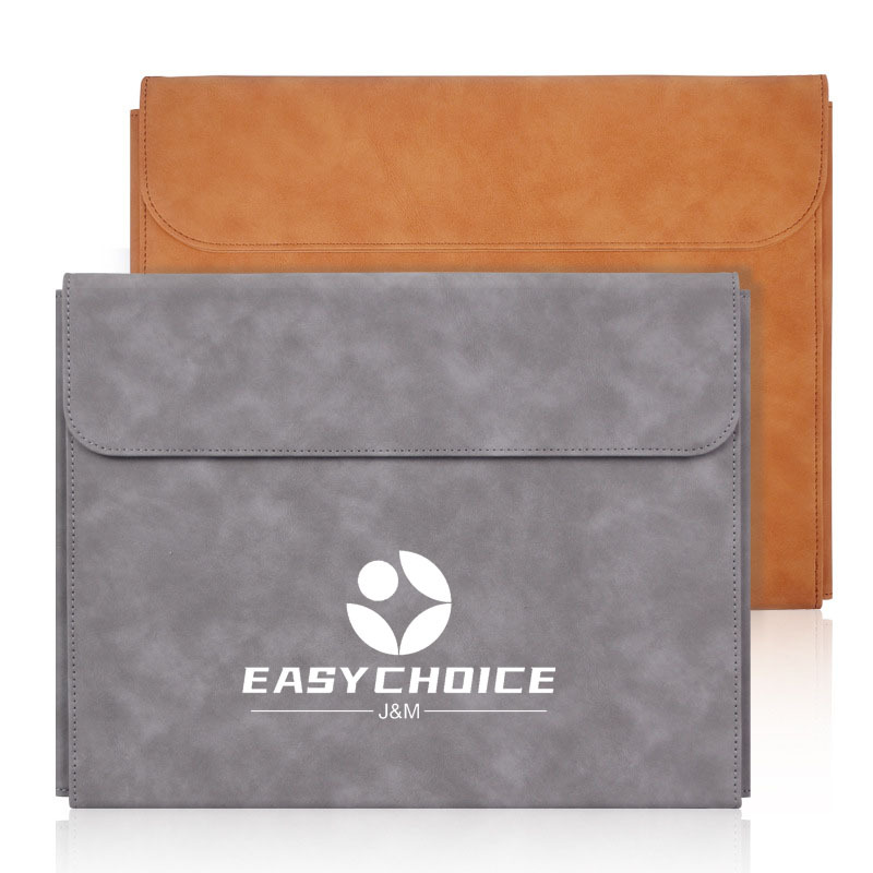 14" Foldable PU Laptop Sleeve