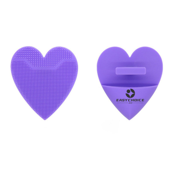Heart Shaped Silicone Facial Brush