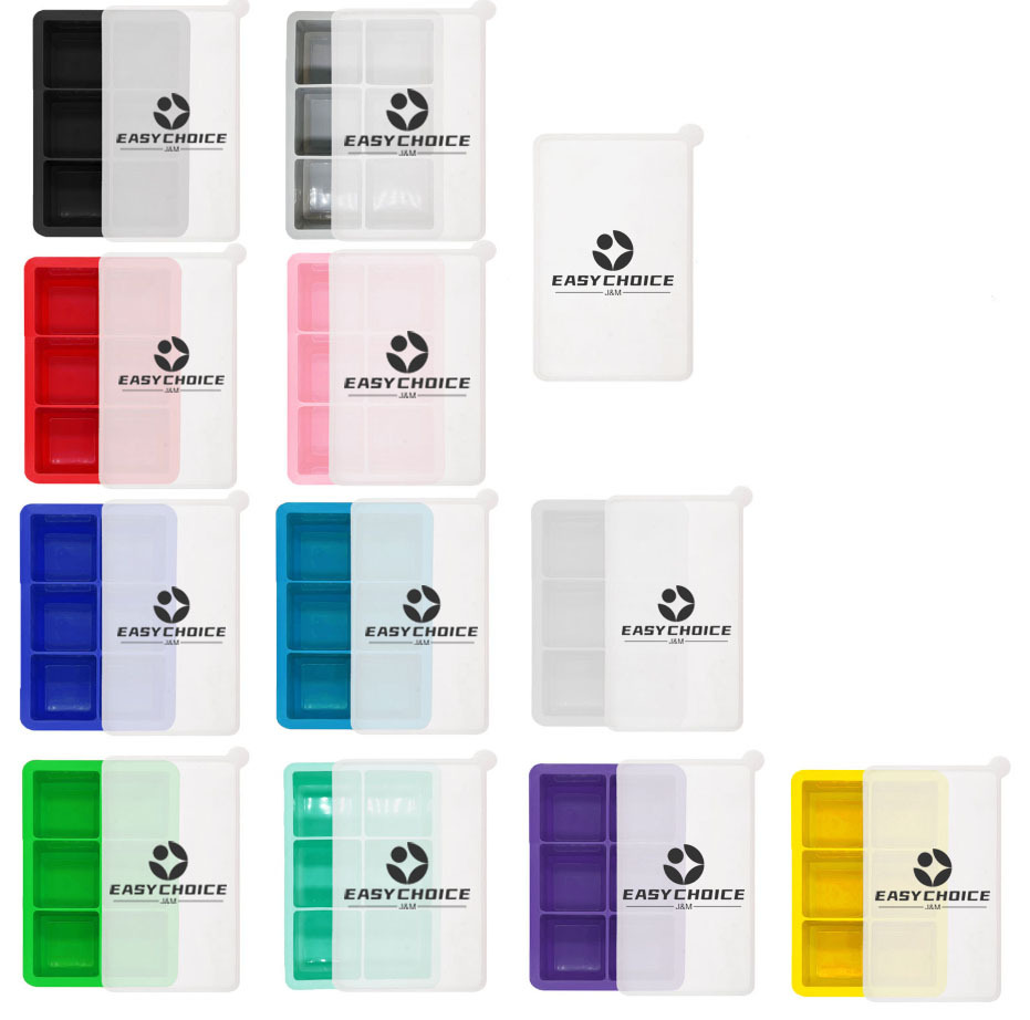 Rectangle Silicone Ice Cube Tray