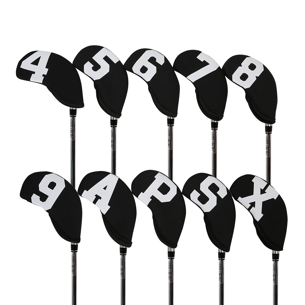 10 pcs Neoprene Golf Club Cover
