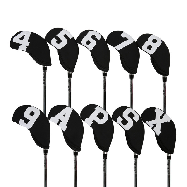 10 pcs Neoprene Golf Club Cover