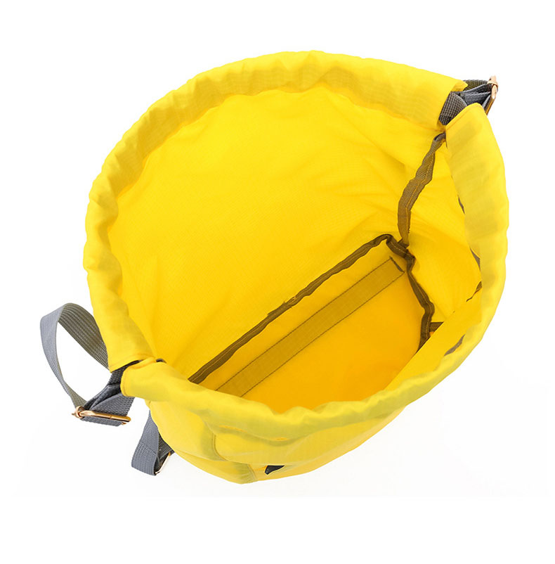 Foldable Drawstring Nylon Backpack