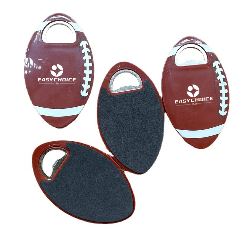 Football Shaped Bottle Opener