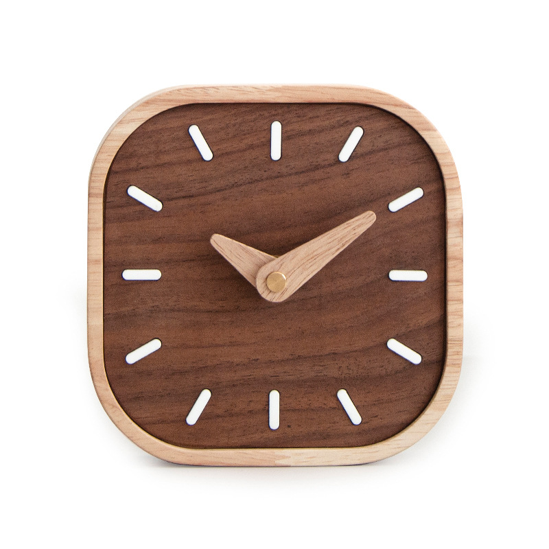 Silent Wood Clock