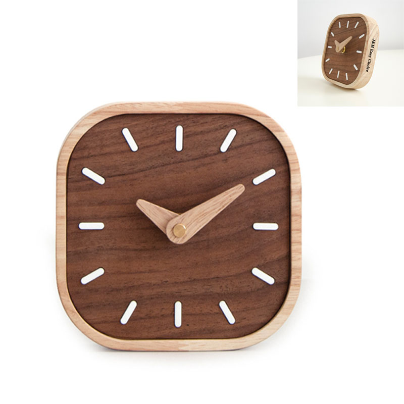Silent Wood Clock