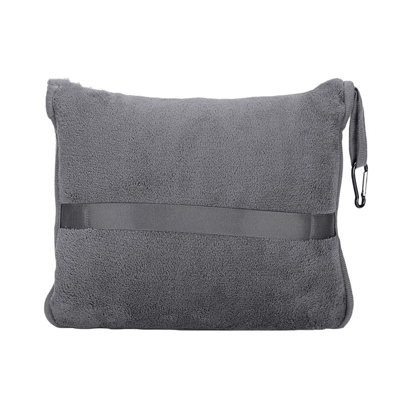 Fleece Travel Pillow Blanket