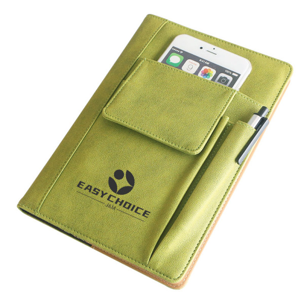 100 Sheet A5 Notebook with Pocket