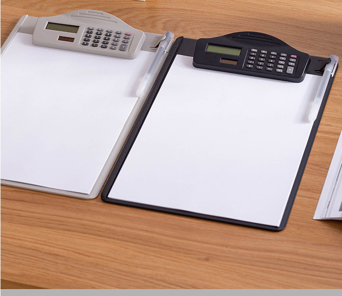  A4 Clipboard with Calculator