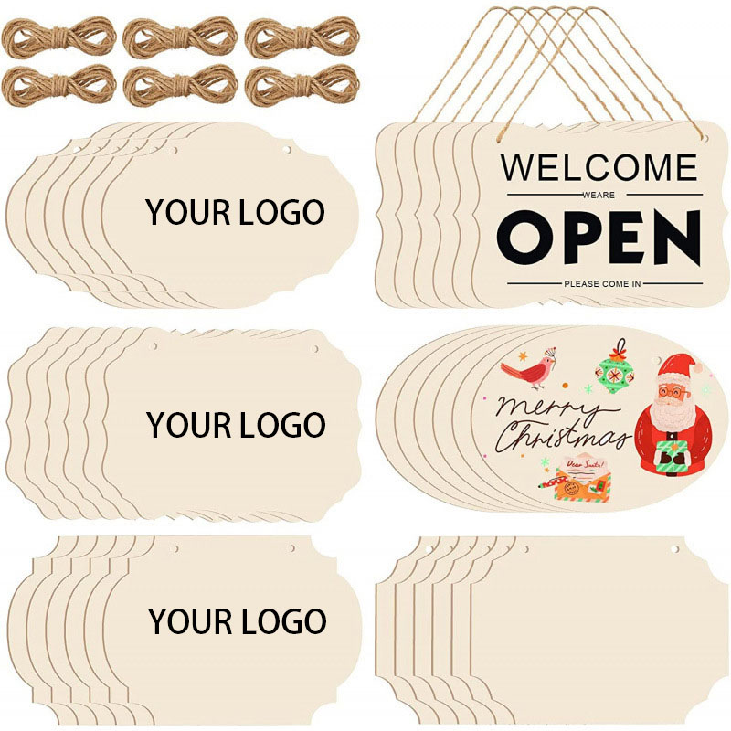 Holiday/Wedding Wood Decor Tag