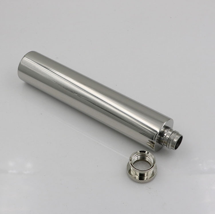 2 Oz Stainless Steel Flask with Funnel