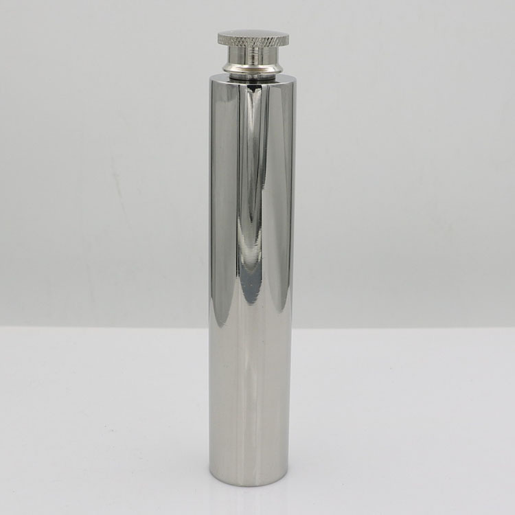 2 Oz Stainless Steel Flask with Funnel