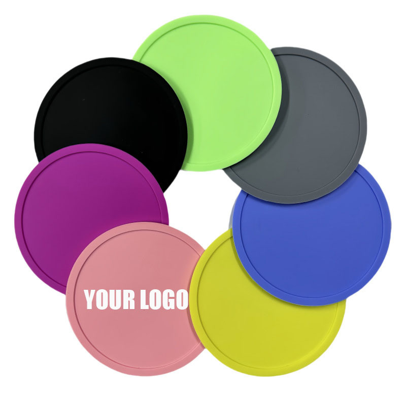 Round Silicone Coaster