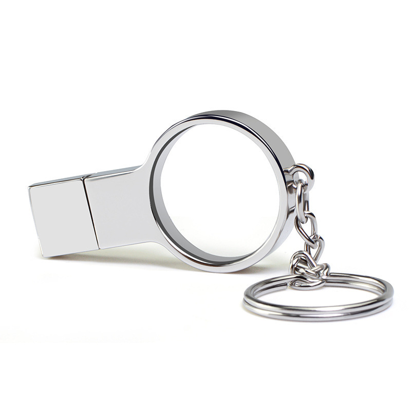 32 GB Light Up USB Drive with Keychain