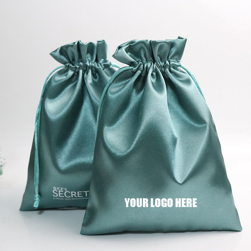 Satin Drawstring Jewelry Pouch