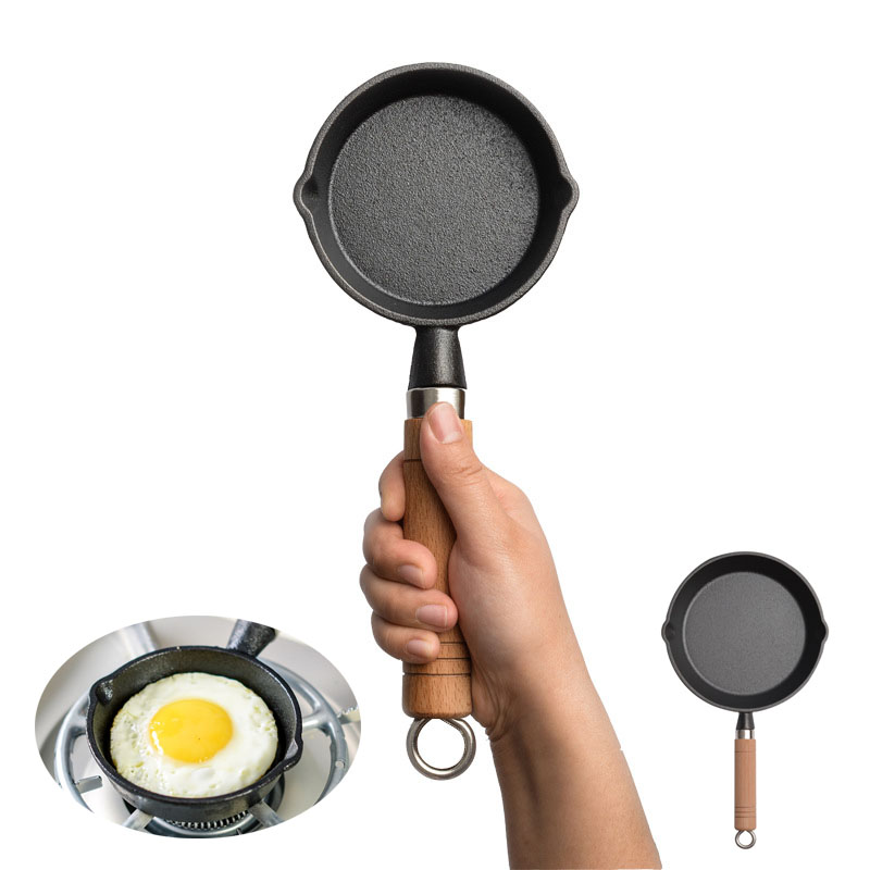 Mini 6.3" Egg Frying Iron Pan