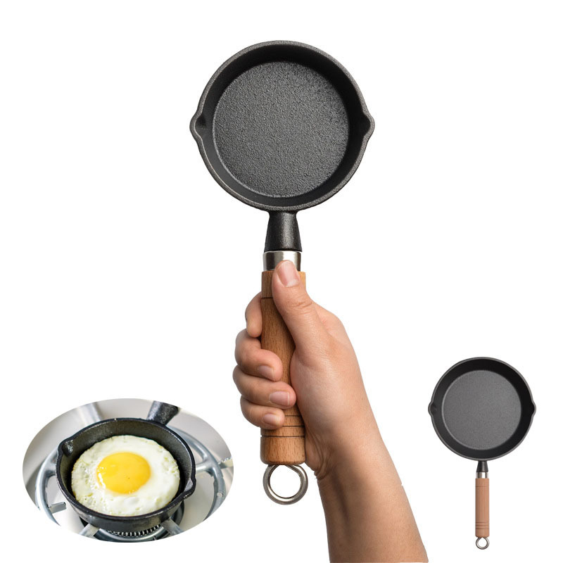 Mini 6.3" Egg Frying Iron Pan