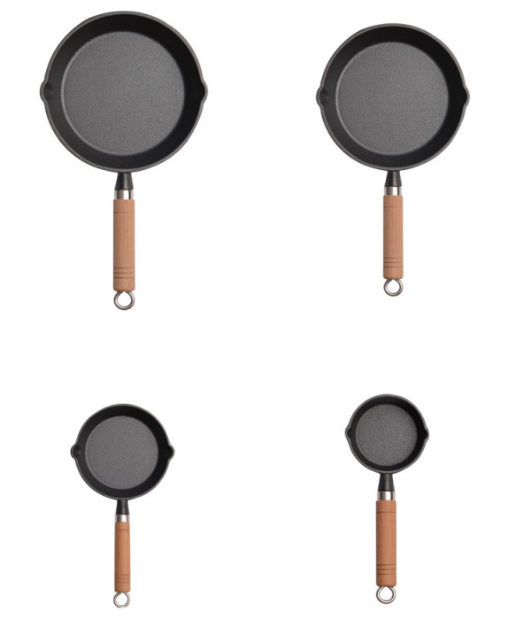Mini 6.3" Egg Frying Iron Pan