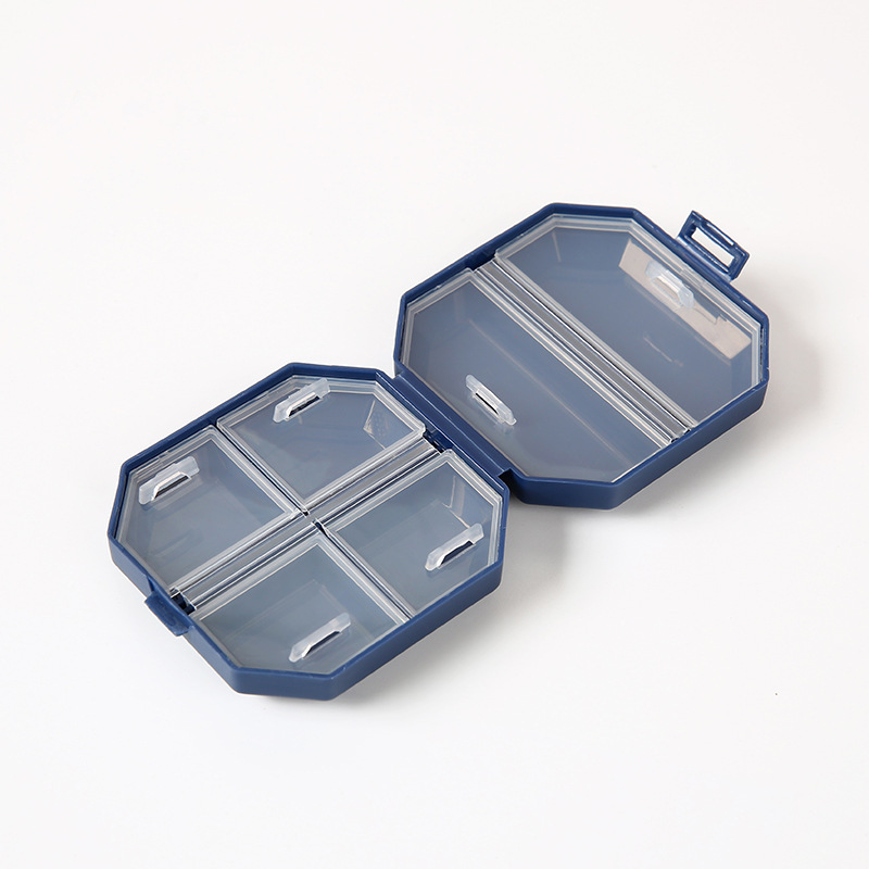 Mini Six-Compartment Pill Box